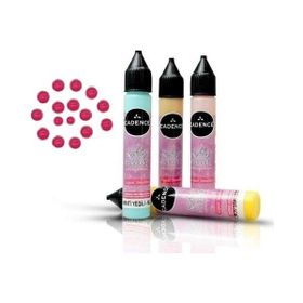 Cadence Fuşya Renkli İnciler Boyutlu 25ml Boncuk Boya