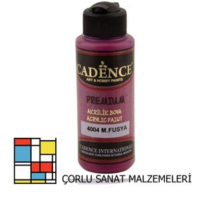 Cadence Fuşya Su Bazlı 120 ml Ahşap Akrilik Boya