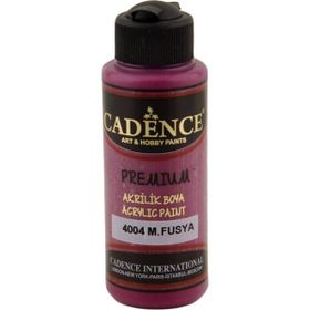 Cadence Fuşya Su Bazlı 120 ml Ahşap Akrilik Boya