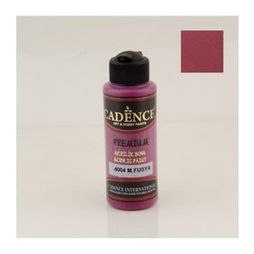 Cadence Fuşya Su Bazlı 120 ml Ahşap Akrilik Boya