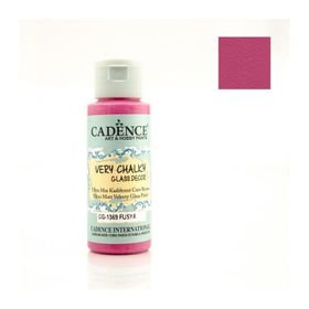 Cadence Fuşya Very Chalky Enamel Cam 59ml Seramik Boya
