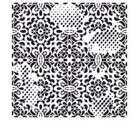Cadence GCS-006 45x45 Grunge Duvar Stencil
