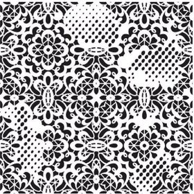 Cadence GCS-006 45x45 Grunge Duvar Stencil