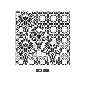 Cadence GCS-009 45x45 Grunge Duvar Stencil