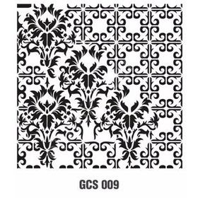 Cadence GCS-009 45x45 Grunge Duvar Stencil