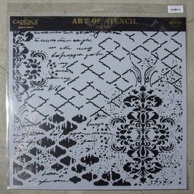 Cadence GCS-012 45x45 Grunge Duvar Stencil