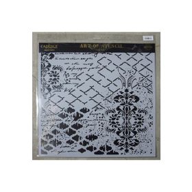Cadence GCS-012 45x45 Grunge Duvar Stencil