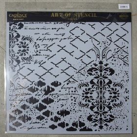 Cadence GCS-012 45x45 Grunge Duvar Stencil