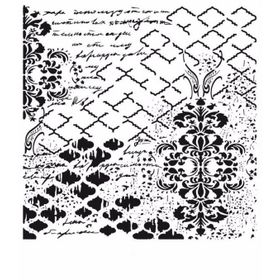 Cadence GCS-012 45x45 Grunge Duvar Stencil