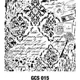 Cadence GCS-015 45x45 Grunge Duvar Stencil