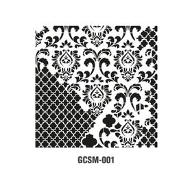Cadence GCSM-001 Midi Grunge 25x25 cm Stencil