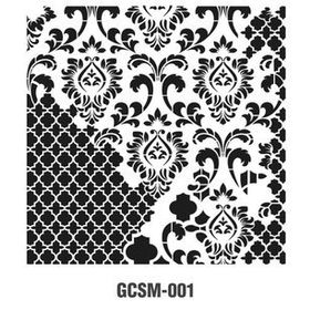 Cadence GCSM-001 Midi Grunge 25x25 cm Stencil
