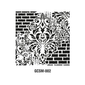 Cadence GCSM-002 25x25 Midi Grunge Stencil