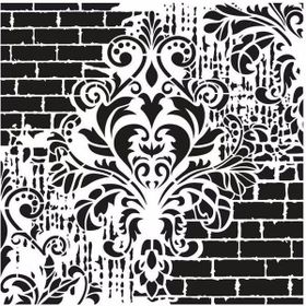 Cadence GCSM-002 25x25 Midi Grunge Stencil