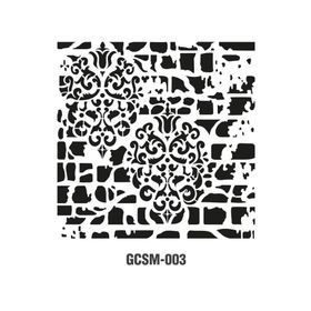 Cadence GCSM-003 25x25 Midi Grunge Stencil