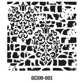 Cadence GCSM-003 25x25 Midi Grunge Stencil