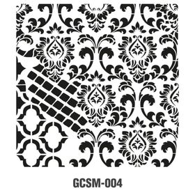 Cadence GCSM-004 25x25 Midi Grunge Stencil