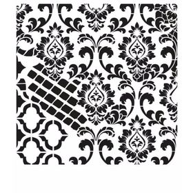 Cadence GCSM-004 25x25 Midi Grunge Stencil
