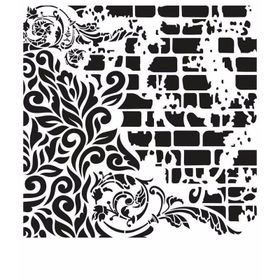Cadence GCSM-005 25x25 Midi Grunge Stencil