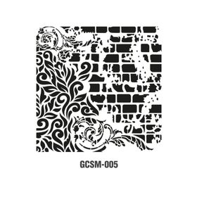 Cadence GCSM-005 25x25 Midi Grunge Stencil