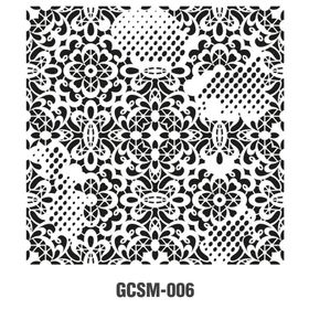 Cadence GCSM-006 25x25 Midi Grunge Stencil