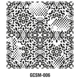 Cadence GCSM-006 25x25 Midi Grunge Stencil