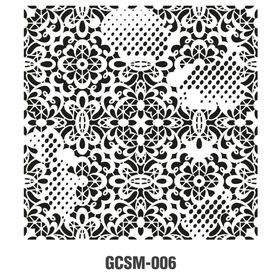 Cadence GCSM-006 25x25 Midi Grunge Stencil
