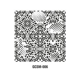 Cadence GCSM-006 25x25 Midi Grunge Stencil
