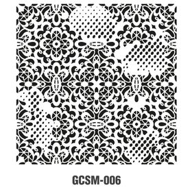 Cadence GCSM-006 25x25 Midi Grunge Stencil