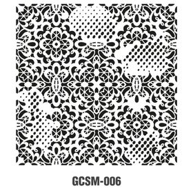 Cadence GCSM-006 25x25 Midi Grunge Stencil