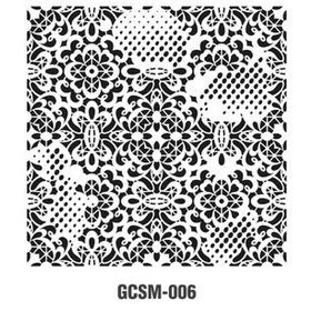 Cadence GCSM-006 25x25 Midi Grunge Stencil
