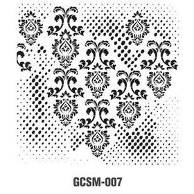Cadence GCSM-007 25x25 Midi Grunge Stencil