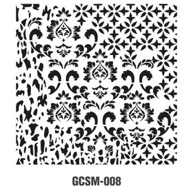 Cadence GCSM-008 25x25 Midi Grunge Stencil