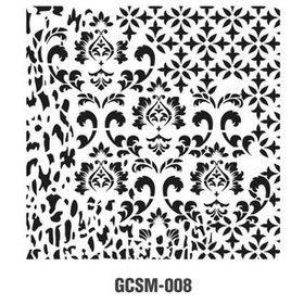 Cadence GCSM-008 25x25 Midi Grunge Stencil