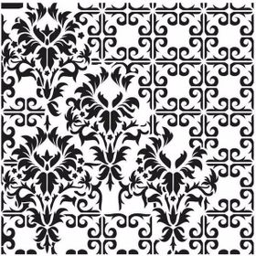 Cadence GCSM-009 25x25 Midi Grunge Stencil