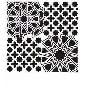 Cadence GCSM-010 25x25 Midi Grunge Stencil