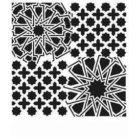 Cadence GCSM-010 25x25 Midi Grunge Stencil