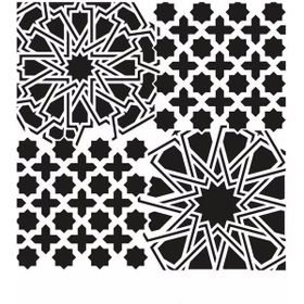 Cadence GCSM-010 25x25 Midi Grunge Stencil