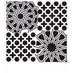 Cadence GCSM-010 25x25 Midi Grunge Stencil