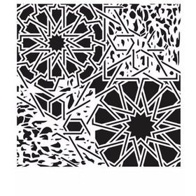 Cadence GCSM-011 25x25 Midi Grunge Stencil