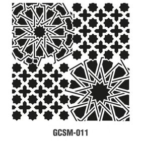 Cadence GCSM-011 25x25 Midi Grunge Stencil