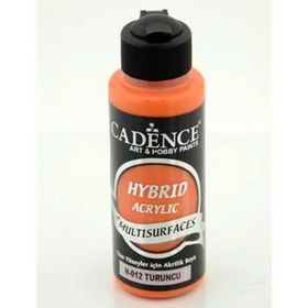 Cadence H-012 Turuncu 120 ml Hybrid Multisurface Akrilik Boya