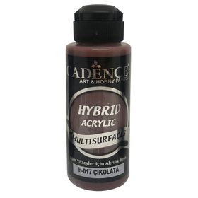 Cadence H-017 Çikolata 120 ml Hybrid Multisurface Akrilik Boya