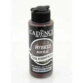 Cadence H-018 Koyu Kahve 120 ML Hybrid Multisurface Akrilik Boya