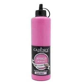 Cadence H025 Fuşya 500 ml Multisurfaces Akrilik Boya