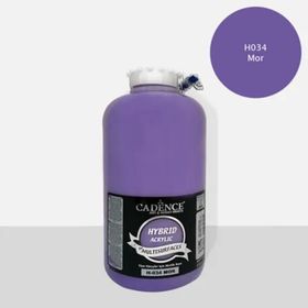 Cadence H034 Mor 2000 ml Multisurface Akrilik Boya