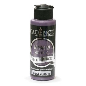 Cadence H064 Mürdüm Multisurfaces 120 ml Akrilik Boya