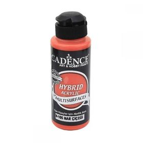 Cadence H105 Nar Çiçeği 120 ML Multisurface Hybrıd Akrilik Boya