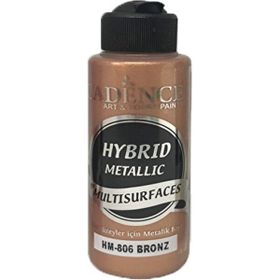 Cadence H806 Bronz Hybrid Metallic For Multisurfaces Tüm Yüzeyler İçin 120 ml Metalik Boya