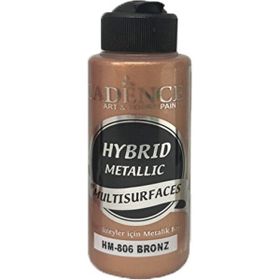 Cadence H806 Bronz Hybrid Metallic For Multisurfaces Tüm Yüzeyler İçin 120 ml Metalik Boya